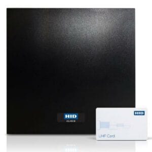 RDR, U90, ICLASS, SE REV E, NO PROX, UHF, 865-868 MHZ, STD, WIEGAND, TERM, BLK, STD 1 SECURITY