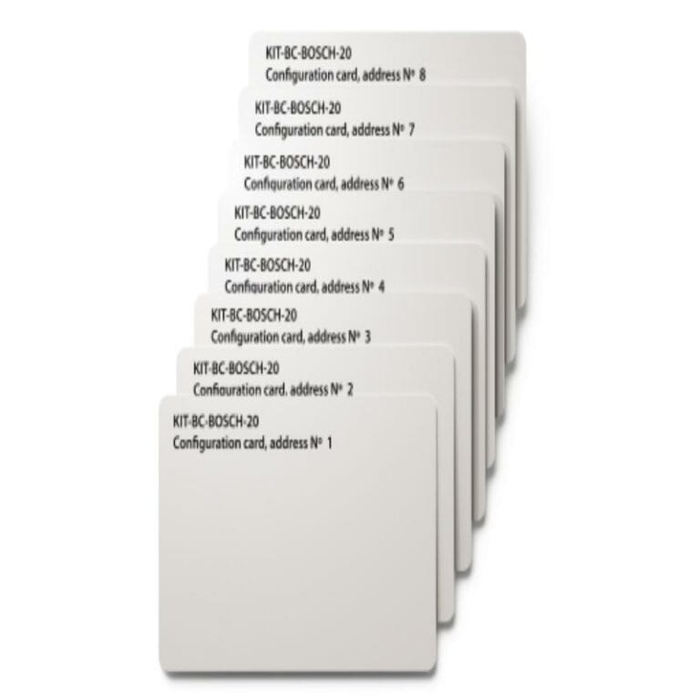 Bosch - Address Config Card Set for ARC OSDP - France - Security Supplies
