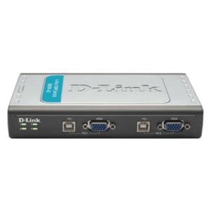 D-Link - 4-Port USB KVM Switch - DKVM-4U/ME/C2A