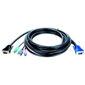 D-Link - Combo KVM Cable 5m - KVM-403