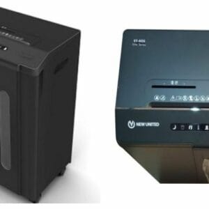 new-united-et-40-s-strip-cut-shredder-machine-black-38-sheets-strip-cut-cd-cc-paper-clips-34-ltr