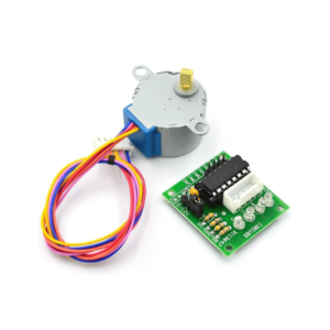 B E - 28BYJ-48 Stepper Motor with ULN2003 Driver Board 5V for Precision Control in DIY Robotics and Arduino Projects - TPMP0003