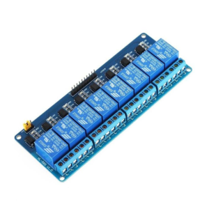 B E - 8-Channel Relay Module Equipped with Optocouplers, 5V - SRRM0147