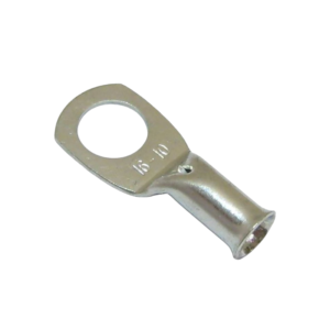 B E - Cable Lugs SC (16-10) Tin-Plated Copper Ring Terminals for Secure Electrical Connections, 100-Pack - CWCA0614