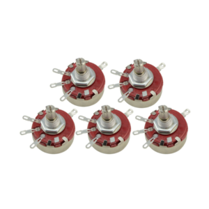 B E - High-Precision Rotary Potentiometer for Volume and Tone Control, 470 Ohm 2W, Pack of 5 - PCPx0215