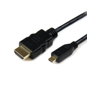 B E - High-Speed Data Transfer HDMI to Micro HDMI Cable 1m Length - CWCx0024