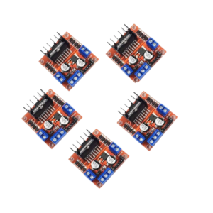 B E - L298N Dual H-Bridge Motor Driver Module for Robotics and Arduino Projects, Pack of 5 - DEDB0551