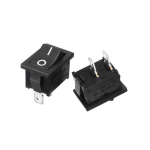 B E - ON/OFF Rocker Switch for Home Appliances & Circuit Control, Black - SRSX0063