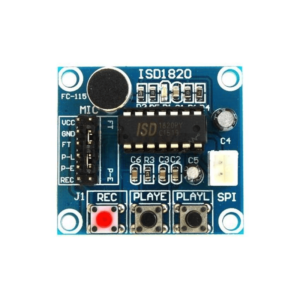 B E - Voice Recording Module with Playback Speaker for DIY Audio Projects and Prototyping, ISD1820 - DEDB0054