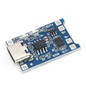 Chironal - TP4056 Type C USB Port 1A 18650 Lithium Battery Charging Board Charger Module, 10pcs - BCBG0111