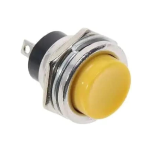 Push Button Switch 250V, Yellow - SRSx0069