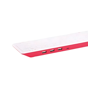 Raspberry Pi - Official Pi Keyboard, Uk Version, Red/White - CECP0122