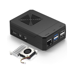 Raspberry Pi - Case for Raspberry Pi 5, Black - ECDB0044