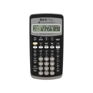 Texas Instruments - Calculator BA II Plus, Regular - RARE0079