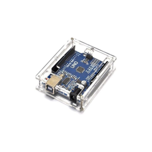 UNO Acrylic Transparent Clear Case Enclosure Compatible with Arduino - ECDB0019