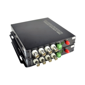MORRELL - 8Ch Fiber Video + RS485 Converter SingleMode 20 km  FOMDC/AHDS8V1D