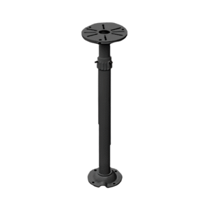 TRAICE - Adjustable Aluminium Wall/Ceiling Bracket 300mm–3m (Black)